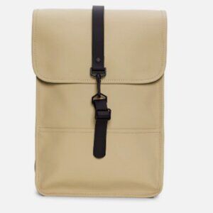 RAINS Mini Waterproof Backpack in Sand